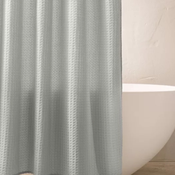 Threshold Bath Threshold Waffle Weave Shower Curtain Gray Poshmark